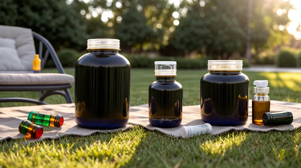 Pills, drops, and gummies lined up for a men's wellness after fifty supplement format comparison
