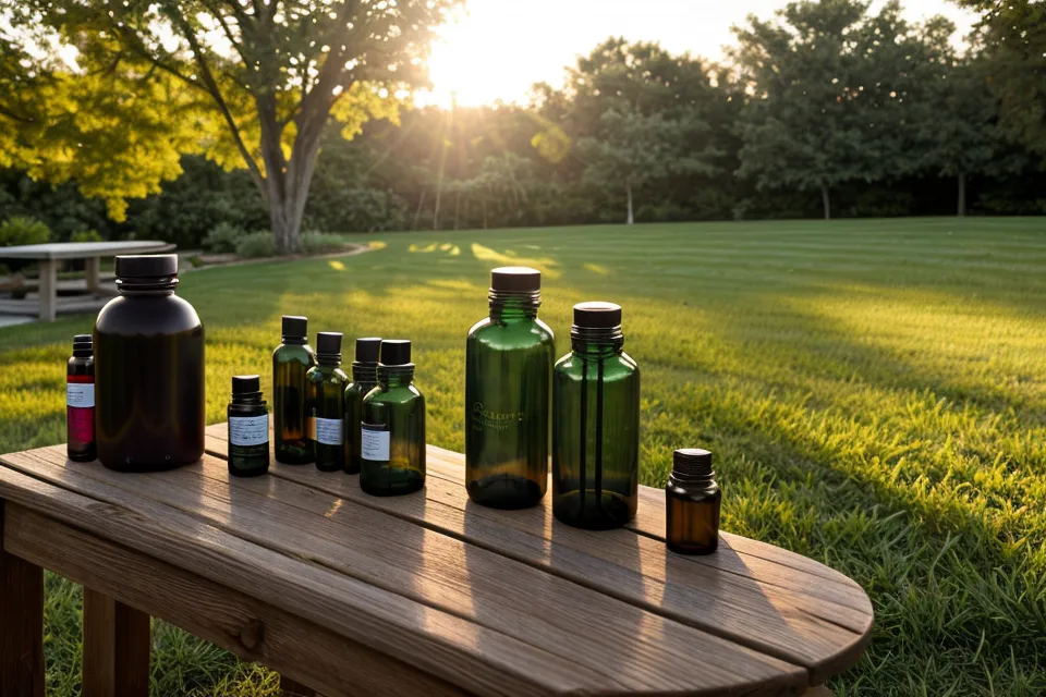 Protoflow supplement bottle beside workout gear in morning light, supplement testing for men's wellness after 50.